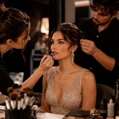 Celebrity Beauty And Preparation Before A Big Red Carpet Event FM
