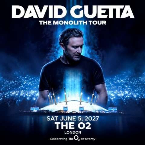David Guetta Brings The Monolith Show to The O2 in June 2027